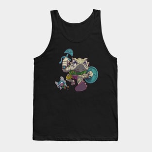 Napoleon Bonafrog Mutant Frog Ally Punk Tank Top